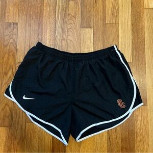 Nike Black and White Women's Athletic Shorts